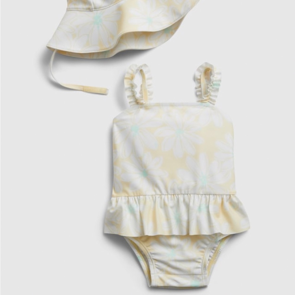 Baby Floral Swimset 18/14 mths